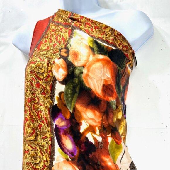 Over size Christian Dior 100% silk scarf or wrap full body, 43" x 43" size(23) - Picture 4 of 14